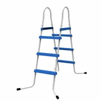 Jilong 3-90 Pool Ladder blue - 3 stufige Poolleiter für Poolwandhöhen bis 90 cm