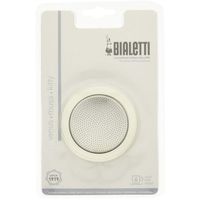 Bialetti 5380/AP Gummidichtung & Filter für Edelstahlgeräte, 6 Tassen, silber/weiß, 2-teilig (1 Set)