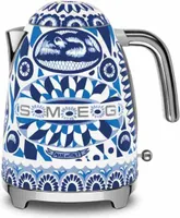 SMEG KLF03DGBEU Wasserkocher Dolce & Gabbana Blu Mediterraneo