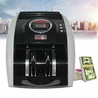 Geldscheinzähler Geldzählmaschine 900Blatt/ Min Geldprüfer LED-Anzeige Geldzähler 220V Banknotenzähler