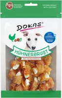 Dokas Hunde Snack Hühnerbrust mit Kokosnuss 9x60g | 9x60g