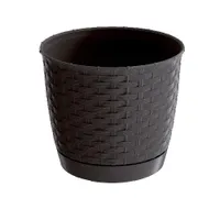 sadzarka 19cm RATOLLA ROUND DRLO190-440U umbra plastik PROSPERPLAST
