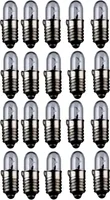 20er Set WireThinX Kleinstlampen Subminiatur 0,30 W, 6 V - Sockel E5,5, 5,8x16 mm