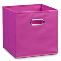Zeller Aufbewahrungsbox, pink, Vlies 28x28x28