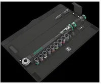 Sada momentových kľúčov Klick-Torque C 3 Set 2 11 ks 40-200 Nm 1/2 palca WERA