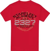 Star Trek - Tričko "Graduation" pre mužov TV5914 (M) (Red)
