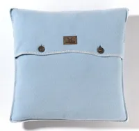 Kissenhülle SANSIBAR bleu BL 45x45 cm blau