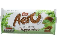 Nestle Aero Peppermint Minze Schokolade 90g - Luft Schokolade