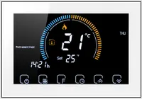 95-240 V programmierbarer Thermostat 5+1+1 sechs Perioden Touchscreen-LCD mit Hintergrundbeleuchtung Warmwasserbereitung Thermoregulator Sperrfunktion