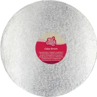 FunCakes Cake Drum Rund Ø 30,5cm, silber