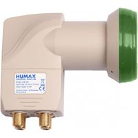 Humax Green Power Quad-LNB, Wetterschutz, LTE-Filter, geringe Stromaufnahme