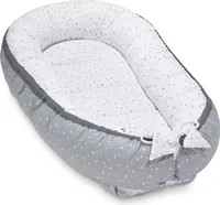 Pepi Baby Nest Cocoon 2 Sided Multifunctional Cuddle Nest 95x55cm 100% bavlna Newborn Baby Nest Grey Galaxy