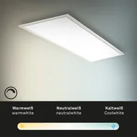 Flat LED Leuchten Direkt weiß Deckenleuchte