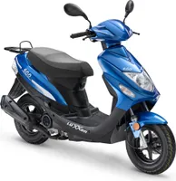 LuXXon ECO Motoroller - City Roller mit 50 ccm - 3 PS für max 45 km/h