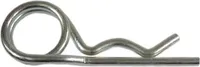 Federstecker (Sicherungssplint) doppelt Federsplint 3x62mm Federstahl verzinkt