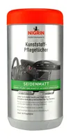 NIGRIN Kunststoff Pflegetücher seidenmatt Spenderbox