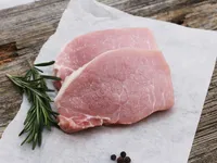 Schweinerücken Steak – 4 Minutensteaks à ca. 150 g – Der Pfaröller – Ideal für Grill & Pfanne – Metzgerqualität – Gekühlter Versand