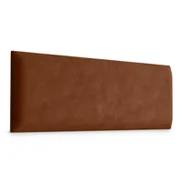 Muralo Polsterpaneel WANDKISSEN Wandpolster Bettkopfteil Wandpaneel Honiggelb 50 cm x 15 cm