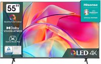 Hisense 55E7KQ QLED Smart TV 139 cm (55 Zoll), 4K, HDR10, HDR10+ decoding, HLG, Dolby Vision, DTS Virtual, 60Hz Panel