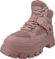 Buffalo Damen Elegante Stiefelette Aspha Com Mid Warm 1622564 Beige