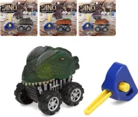 Auto Dinosaurier 15 x 15 cm