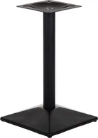Tischgestell aus Metall SH-4002-6, für Büro, Hotel, Restaurant, Maße 44,5x44,5x73 cm, Schwarz