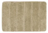 WENKO Bade Matte Vorleger Teppich Dusche Rutschfest Steps Braun 60 x 90 cm