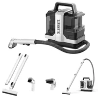 KB-ELEMENTS Waschsauger Teppichreiniger, Waschsauger Polsterreiniger,  Waschsauger mit Fernster-Reinigungsaufsatz, 750 Watt