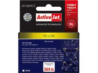 Activejet AH-364YCX Tinte (Ersatz für HP 364XL CB325EE; Premium; 12 ml; gelb