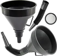 Trichter Einfülltrichter Fülltrichter Filter Trichtersatz Kunststofftrichter