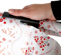 Geschenkpapier-Schneider Papierschneider Folienschneider Cuttermesser Basteln , Farbe:grün