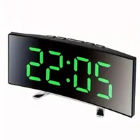 LED Wecker Digitaler Alarmwecker Temperatur Uhr Schlummerfunktion Tisch Uhr