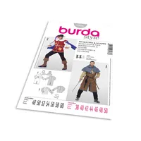 Střih Burda 7976 - Mušketýr, panoš