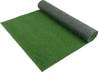 Primaflor Kunstrasen WIMBLEDON - 2,00m x 1,00m - 7mm hoch - Meterware - Wasserdurchlässiger, UV-Stabiler Rollrasen, Rasenteppich, Kunststoffrasen für Garten, Terrasse & Balkon