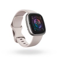 Fitbit Sense 2 Lunar White / Platinum