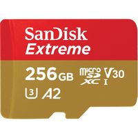 Sandisk 256GB Extreme microSDXC Speicherkarte Klasse 10