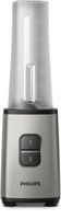 Philips HR2600/80 Mini Mixer Blender 0,7 Liter Trinkflasche 350-W-Motor silber