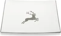 Gmundner Keramik Grauer Hirsch Untertasse 31 x 31 cm