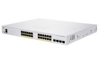 Cisco CBS350-24FP-4G-EU Managed L2/L3 Gigabit Ethernet (10/100/1000) Netzwerk-Switch Silber