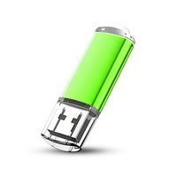 16GB USB 2.0 Stick Flash USB Drive Kompakt USB Flashdrive Speicherstick Memorystick Farbe: Grün