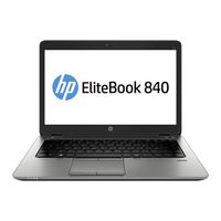 HP EliteBook 840 G1, Premium Business Laptop, 14 Zoll HD+ 1600x900, Intel Core i5-4300U mit 1,90GHz,  8 GB RAM, 256 GB SSD, Windows 10 Pro ( und Generalüberholt)