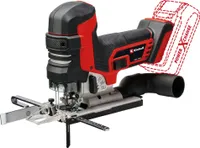 Einhell TP-JST 18/135 Li BL Akku-Stichsäge 4321265 bürstenlos, ohne Akku, ohne Ladegerät Anzahl mitgelieferte Akkus 0 (4321265)