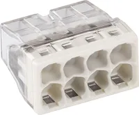 50 sztuk WAGO COMPACT 2273-208 Zaciski skrzynkowe Zaciski wtykowe 8-drożne 0,5-2,5qmm