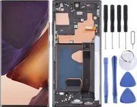 Für Samsung Galaxy Note 20 Ultra 5G SM-N986B Display Full OLED LCD mit Rahmen Einheit Touch Ersatzteil Reparatur Schwarz