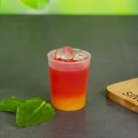 500 Schnapsbecher, 4cl, Plastik, Gefrostet, Wiederverwendbare Shot Becher