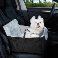 Hundesitz Auto kleine Hunde,Hundeautositz Hundesitz mit Stabil Sicherheitsgurt und Aufbewahrungstasche,wasserdichter und waschbarer Hundesitz Auto für