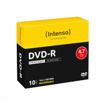 Intenso DVD-R 4.7GB, Printable, 16x, slimcase