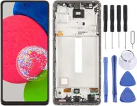Für Samsung Galaxy A52s Display Full TFT LCD mit Rahmen Einheit Touch Ersatzteil Reparatur Schwarz (FINGERPRINT FUNKTION WIRD NICHT UNTERSTÜTZT!!!!!)