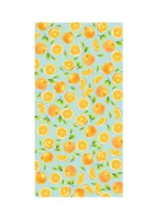 Mikrofaser Strandtuch Orangen