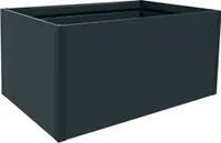 osoltus "osoltus doppelwandiges Hochbeet Gartenbeet Pflanzbeet aus Metall  grau"